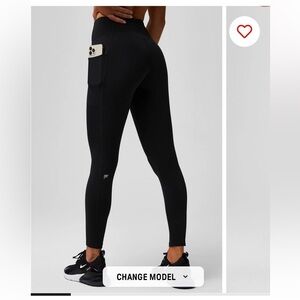 Fabletics Anywhere Motion365+ High-Waisted Utility Legging Black